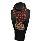 Écharpe foulard masculine
