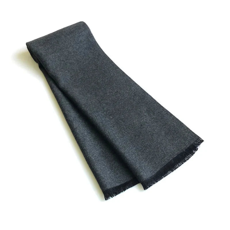 Écharpe grise pour homme
