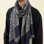 Écharpe homme 100 % coton