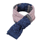 Écharpe homme présentant un motif jacquard