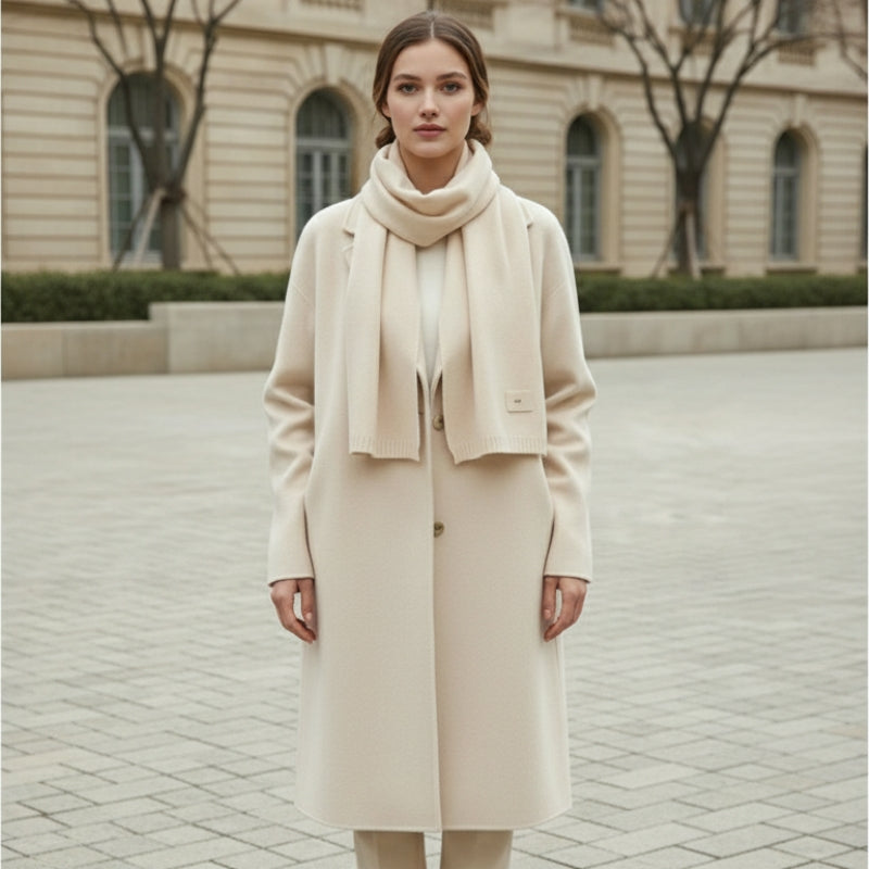 Écharpe légère femme de couleur unie