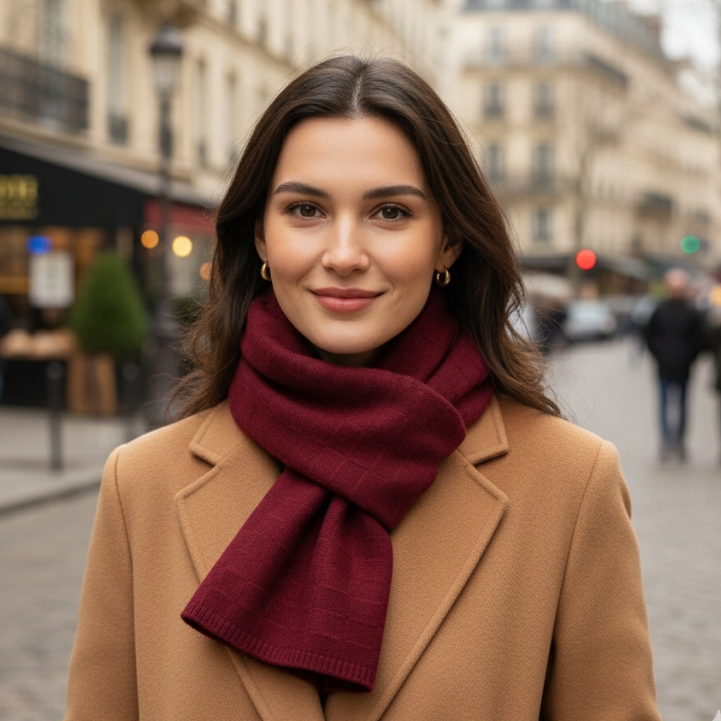 Écharpe luxueuse en cachemire pour femme