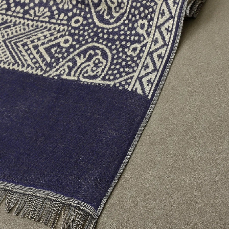 Écharpe masculine confectionnée en coton