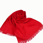 Écharpe masculine rouge