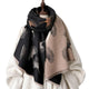 Schwarz und Beige