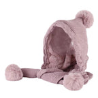 Écharpe munie d’une capuche et d’un pompon adulte