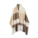 Écharpe plaid pour femme