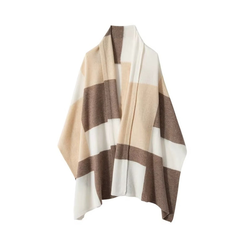 Écharpe plaid pour femme
