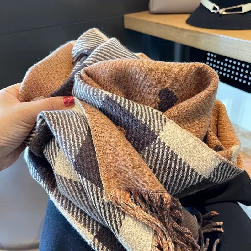 Écharpe pour femme avec un cœur