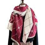 Écharpe pour femme en hiver