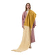 Giallo senape e beige chiaro