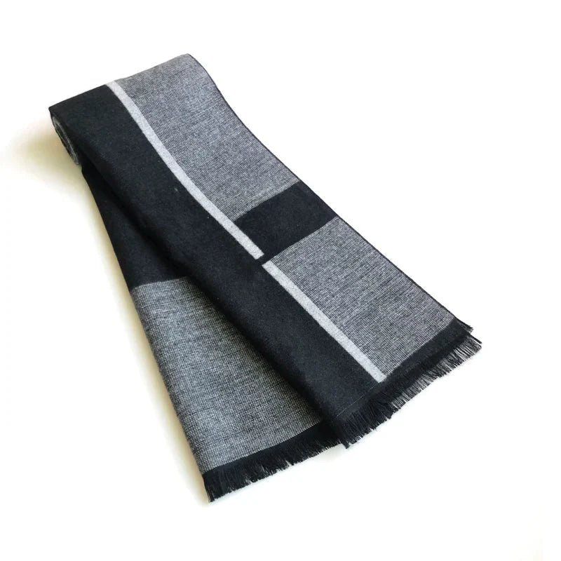 Écharpe pour homme coloris noir