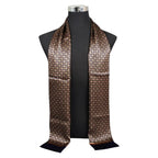 Écharpe pour homme motif cachemire en soie