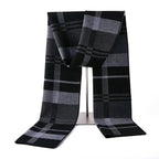 Écharpe pour homme style carreaux