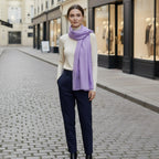 Écharpe satin de style fantaisie