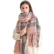 Altrosa und Dunkelgrau