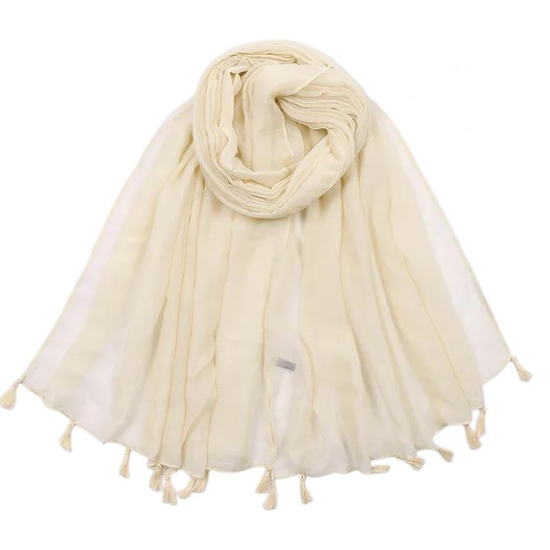 Écharpe viscose destinée aux femmes
