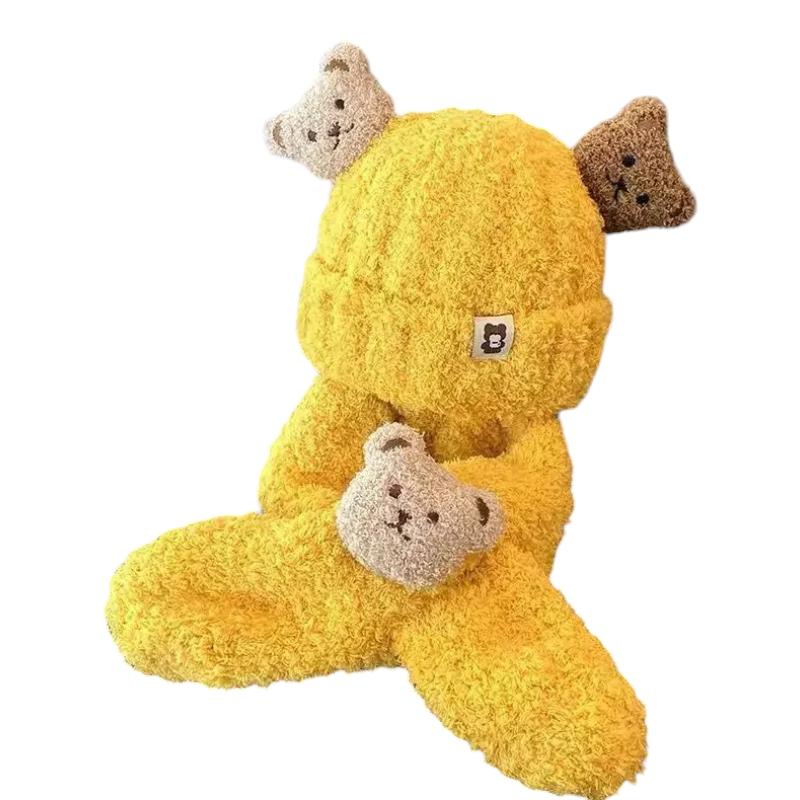 Ensemble bonnet et écharpe pour enfant