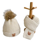 Ensemble bonnet et écharpe pour garçon