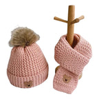 Ensemble bonnet et foulard enfant garçon