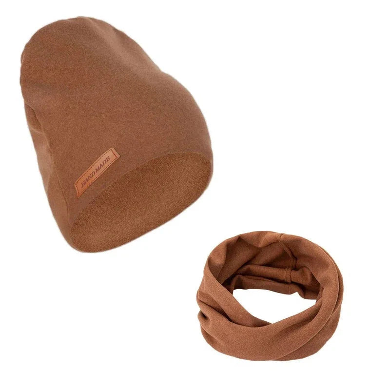 Ensemble bonnet et snood enfant