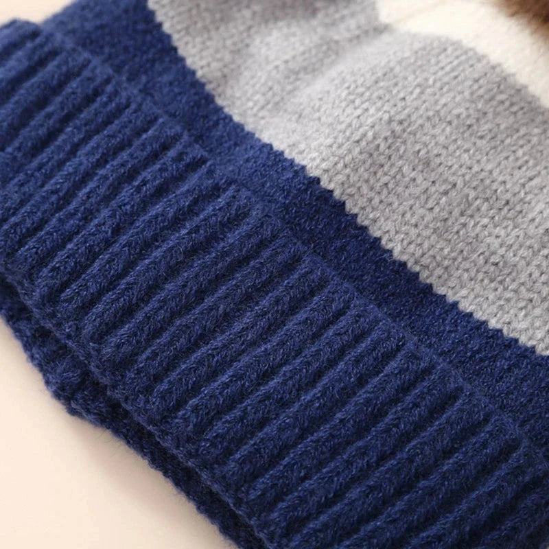 Ensemble bonnet gants écharpe pour enfant