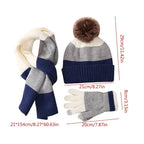 Ensemble enfant écharpe bonnet et gants