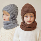 Ensemble enfant garçon bonnet et snood