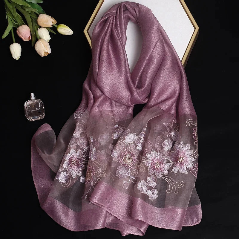 Étole brodée spéciale mariage