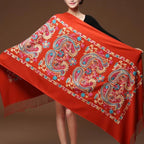 Étole broderie pour femme