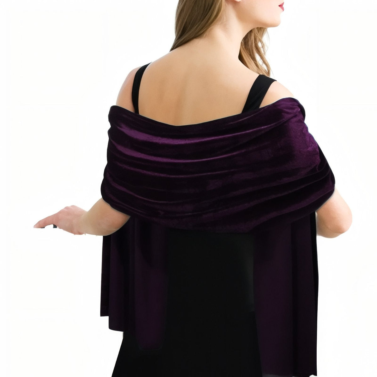 Étole chic en velours