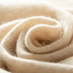 Étole couleur beige en cachemire