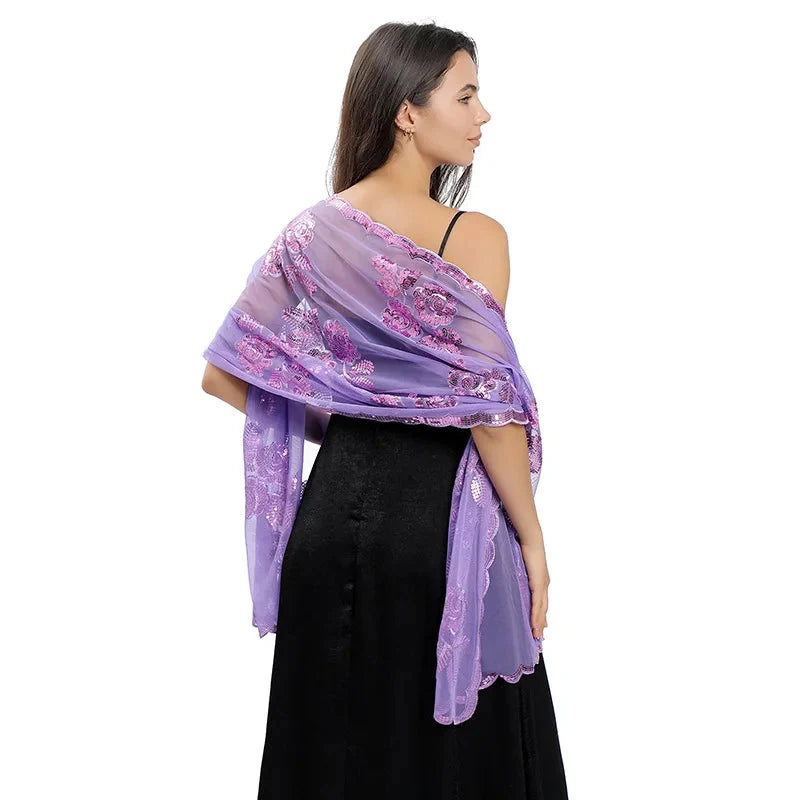 Étole de cérémonie féminine et chic