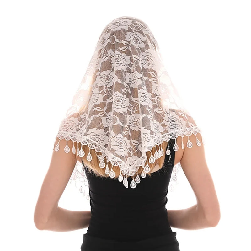 Étole de mariage transparente