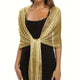 Gold Wedding Shawl Wrap