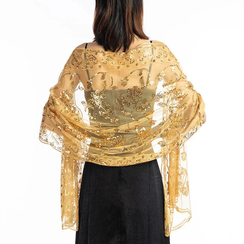 Étole dorée pour cérémonie de mariage