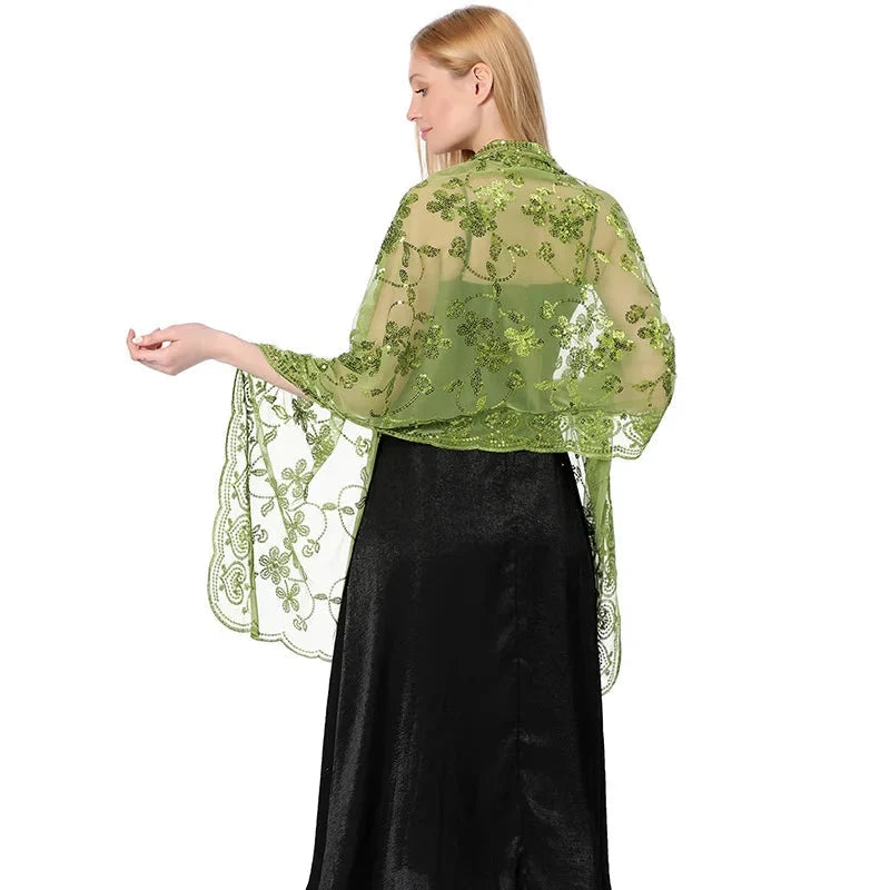 Étole élégante pour mariage