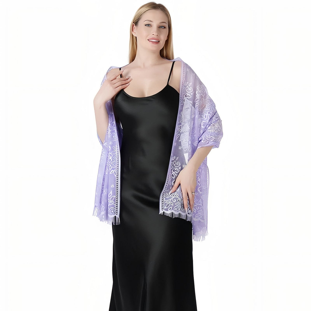 Étole habillée femme pour soirée