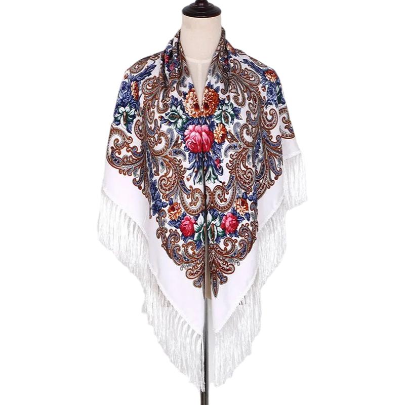 Étole inspirée du style russe