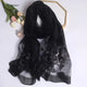 Black Wedding Shawl Women