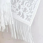 Étole nuptiale en dentelle