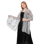 Étole pour accompagner une robe de soirée