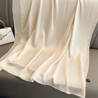 Étole pour mariage faite en mousseline