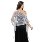 Étole pour tenue de cérémonie de mariage