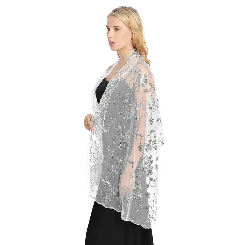 Étole pour tenue de soirée