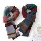 Fine écharpe en laine pour homme