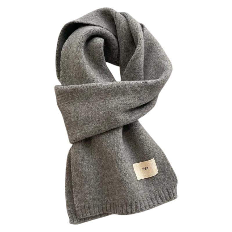 Fine écharpe unicolore pour femme