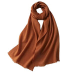 Fine étole en laine pour femme