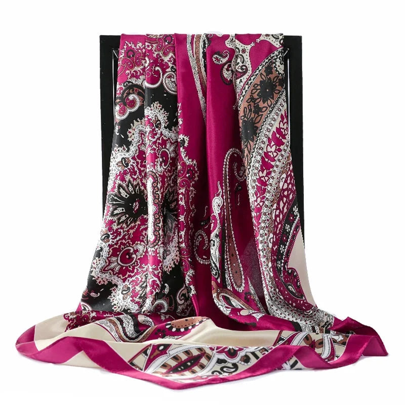 Foulard 90x90 au format carré