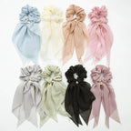 Foulard à cheveux type chouchou